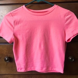 cropped tight top from target